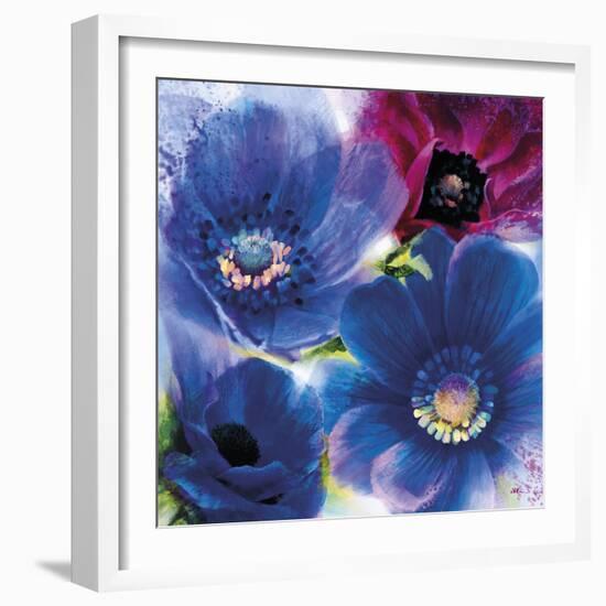 Floral Intensity I-Nick Vivian-Framed Giclee Print