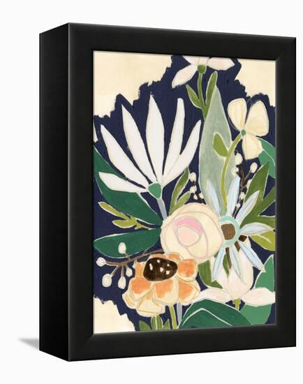 Floral Interim II-June Vess-Framed Stretched Canvas