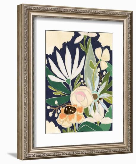 Floral Interim II-June Vess-Framed Art Print