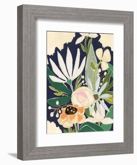 Floral Interim II-June Vess-Framed Art Print