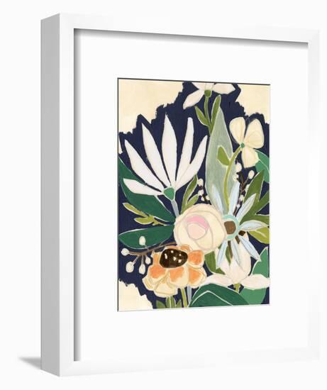 Floral Interim II-June Vess-Framed Art Print