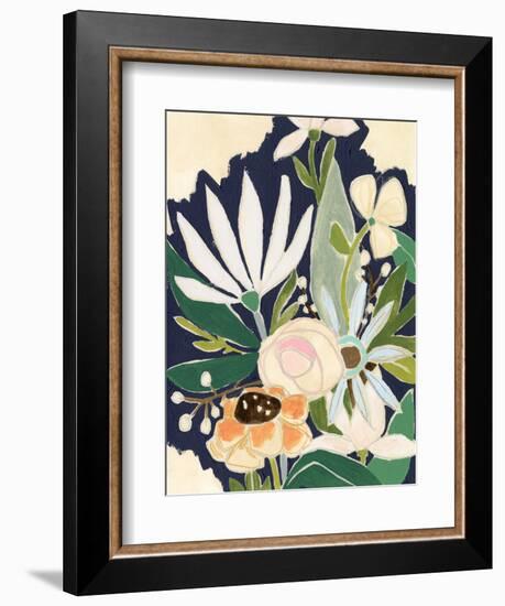 Floral Interim II-June Vess-Framed Art Print