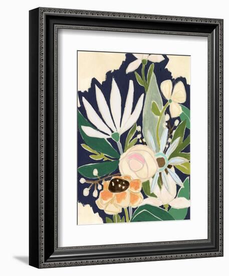 Floral Interim II-June Vess-Framed Art Print