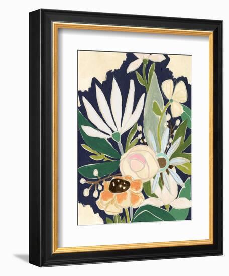 Floral Interim II-June Vess-Framed Art Print