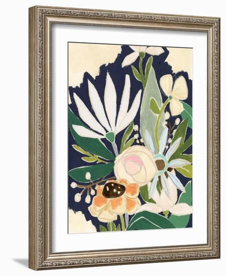 Floral Interim II-June Vess-Framed Art Print