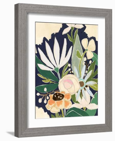 Floral Interim II-June Vess-Framed Art Print