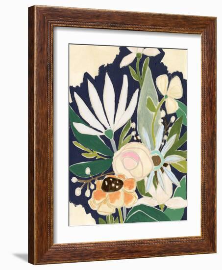 Floral Interim II-June Vess-Framed Art Print