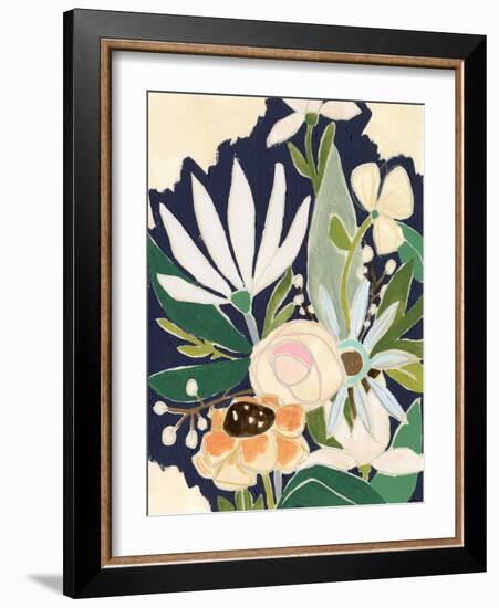 Floral Interim II-June Vess-Framed Art Print