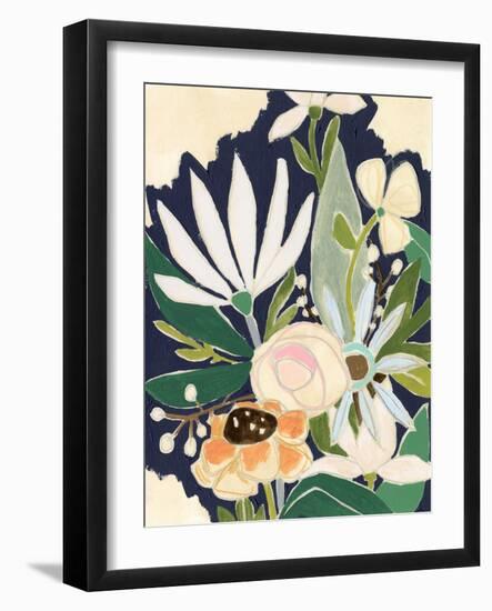 Floral Interim II-June Vess-Framed Art Print