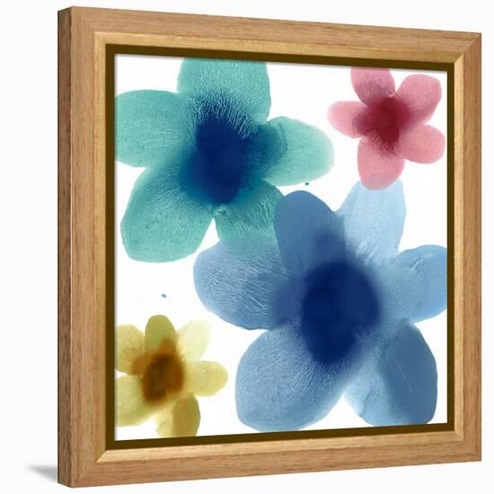 Floral Joy I-Hannah Carlson-Framed Stretched Canvas