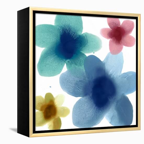 Floral Joy I-Hannah Carlson-Framed Stretched Canvas