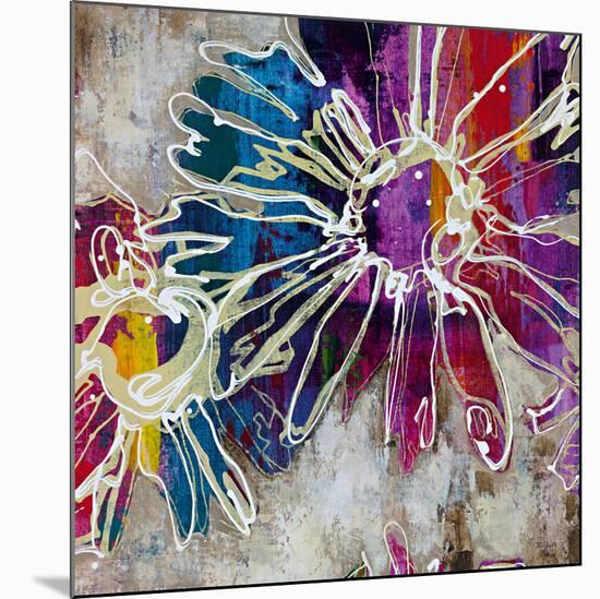 Floral Kick I-Bridges-Mounted Art Print