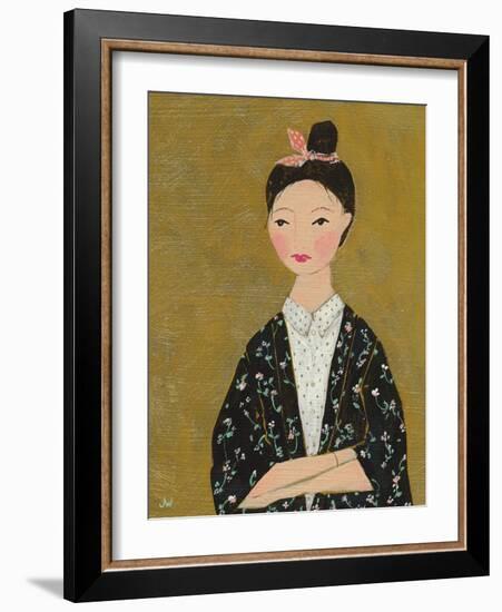 Floral Kimono-Joelle Wehkamp-Framed Giclee Print