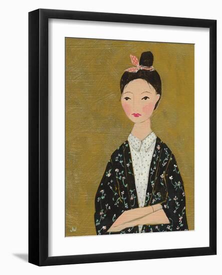 Floral Kimono-Joelle Wehkamp-Framed Giclee Print
