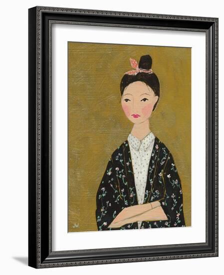 Floral Kimono-Joelle Wehkamp-Framed Giclee Print