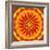 Floral Mandala Drawing Sacred Circle-AGCuesta-Framed Art Print