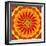 Floral Mandala Drawing Sacred Circle-AGCuesta-Framed Premium Giclee Print