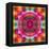 Floral Mandala Ornament-Alaya Gadeh-Framed Premier Image Canvas