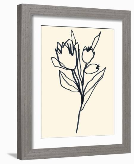 Floral Marker II-June Vess-Framed Art Print