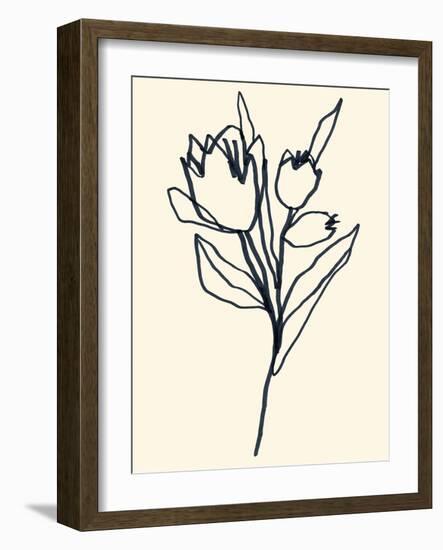 Floral Marker II-June Vess-Framed Art Print