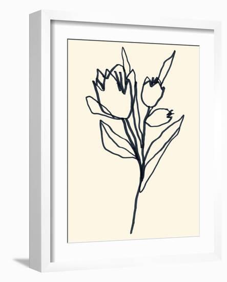 Floral Marker II-June Vess-Framed Art Print