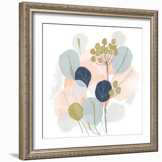 Floral Mazurka IV-June Erica Vess-Framed Art Print