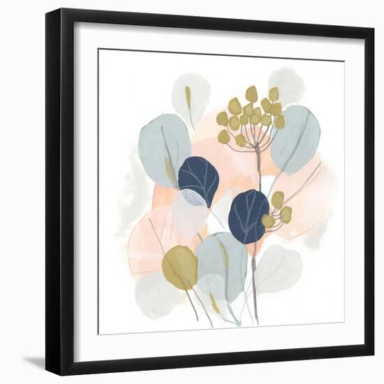 Floral Mazurka IV-June Erica Vess-Framed Art Print