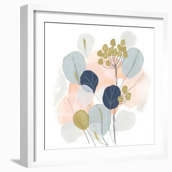 Floral Mazurka IV-June Erica Vess-Framed Art Print