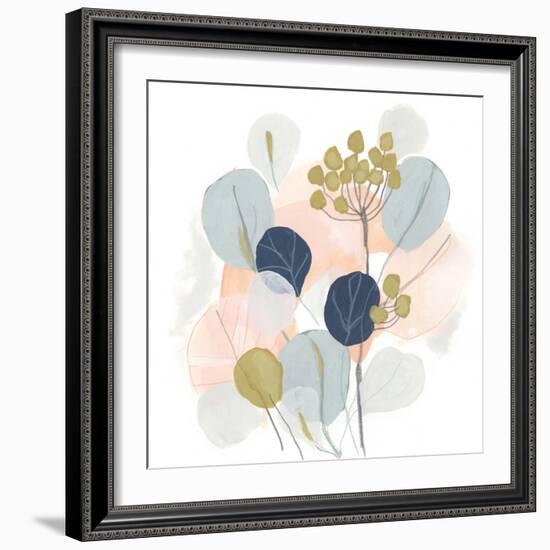 Floral Mazurka IV-June Erica Vess-Framed Art Print