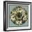 Floral Medallion V-Vision Studio-Framed Art Print