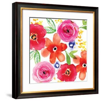 Floral Medley I-Sara Berrenson-Framed Art Print
