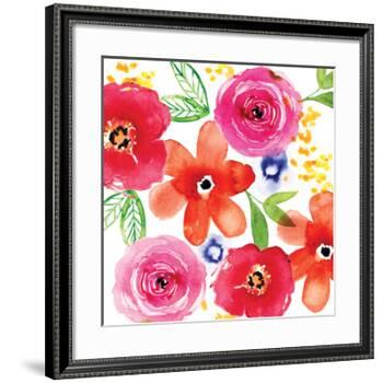 Floral Medley I-Sara Berrenson-Framed Art Print