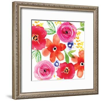 Floral Medley I-Sara Berrenson-Framed Art Print