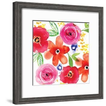 Floral Medley I-Sara Berrenson-Framed Art Print