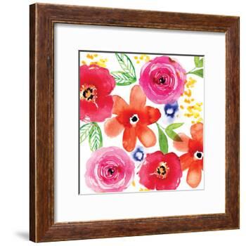 Floral Medley I-Sara Berrenson-Framed Art Print