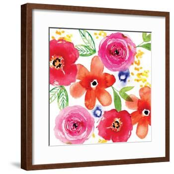 Floral Medley I-Sara Berrenson-Framed Art Print