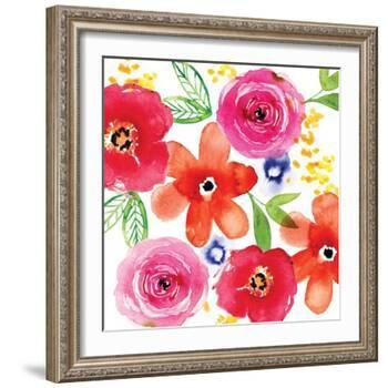 Floral Medley I-Sara Berrenson-Framed Art Print