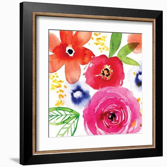 Floral Medley II-Sara Berrenson-Framed Art Print