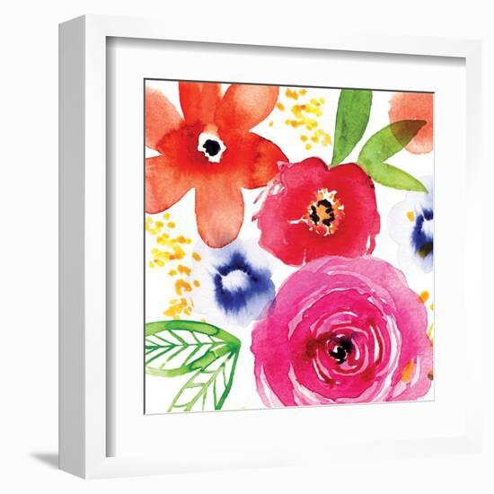 Floral Medley II-Sara Berrenson-Framed Art Print