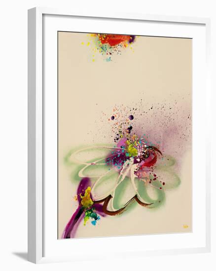 Floral Mist II-Leila-Framed Giclee Print