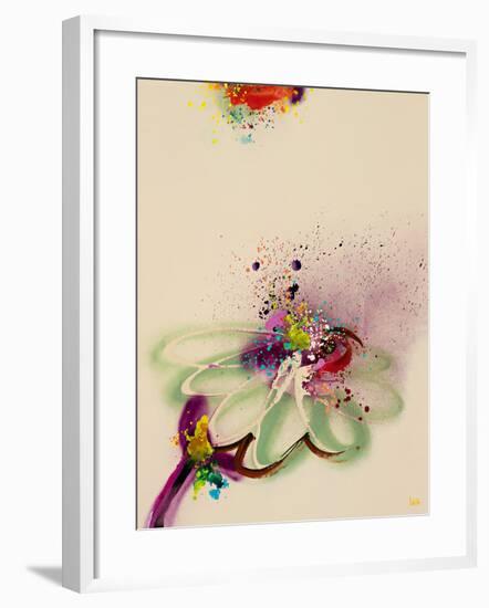 Floral Mist II-Leila-Framed Giclee Print