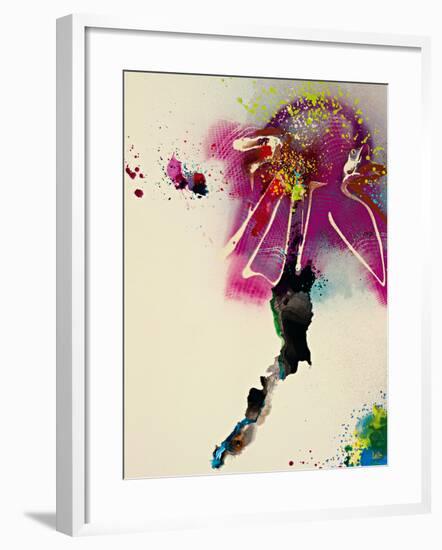 Floral Mist IV-Leila-Framed Giclee Print