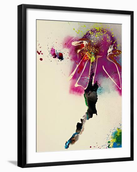 Floral Mist IV-Leila-Framed Giclee Print