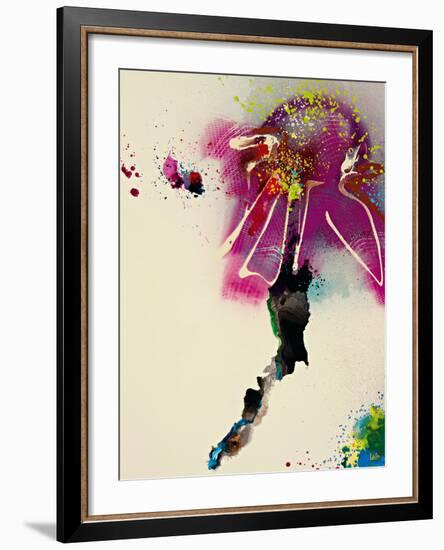 Floral Mist IV-Leila-Framed Giclee Print