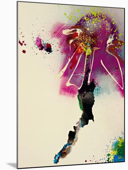 Floral Mist IV-Leila-Mounted Giclee Print
