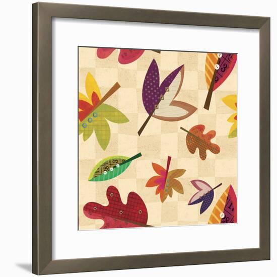 Floral Mix repeat 2-Holli Conger-Framed Giclee Print