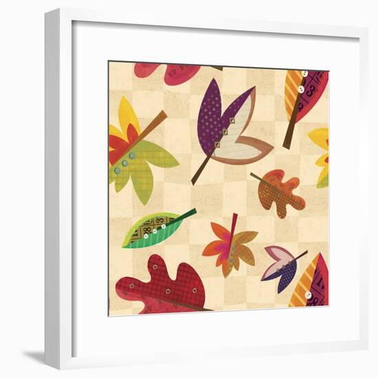 Floral Mix repeat 2-Holli Conger-Framed Giclee Print