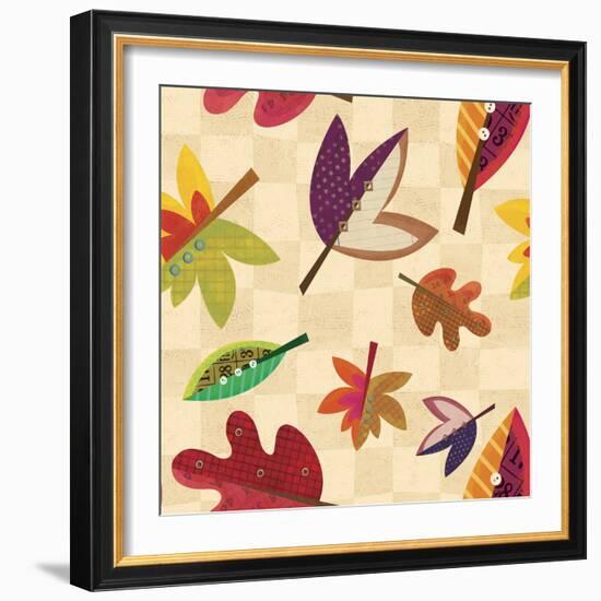 Floral Mix repeat 2-Holli Conger-Framed Giclee Print