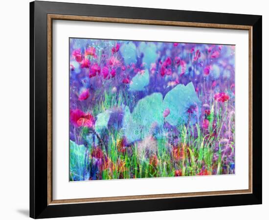 Floral Montage-Alaya Gadeh-Framed Photographic Print