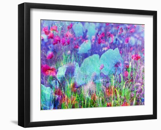 Floral Montage-Alaya Gadeh-Framed Photographic Print